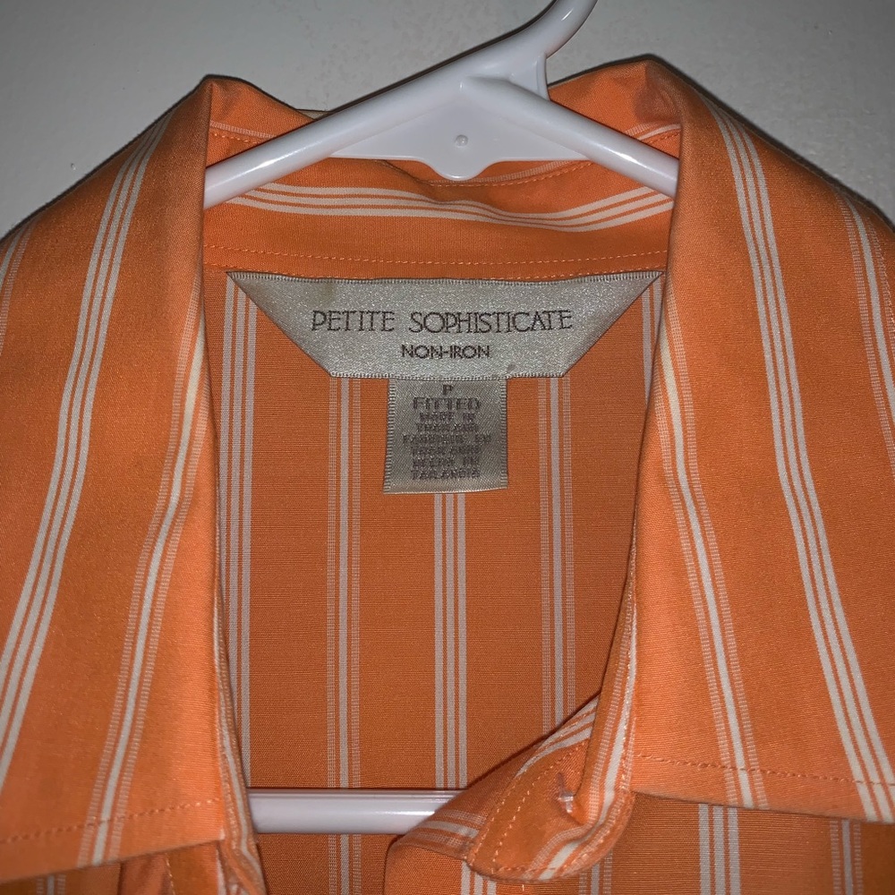 petite sophisticate fitted shirt